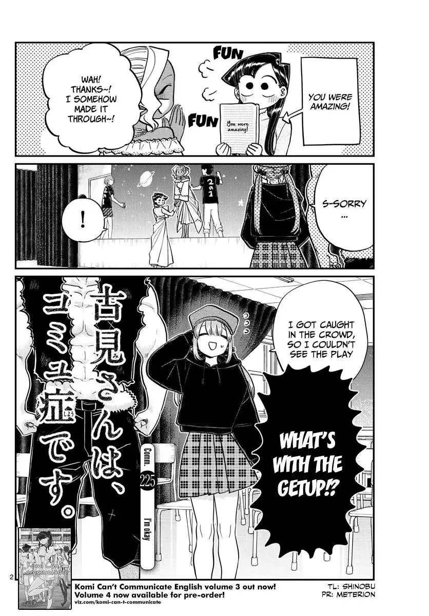 Komi-san wa Komyushou Desu Chapter 225 2